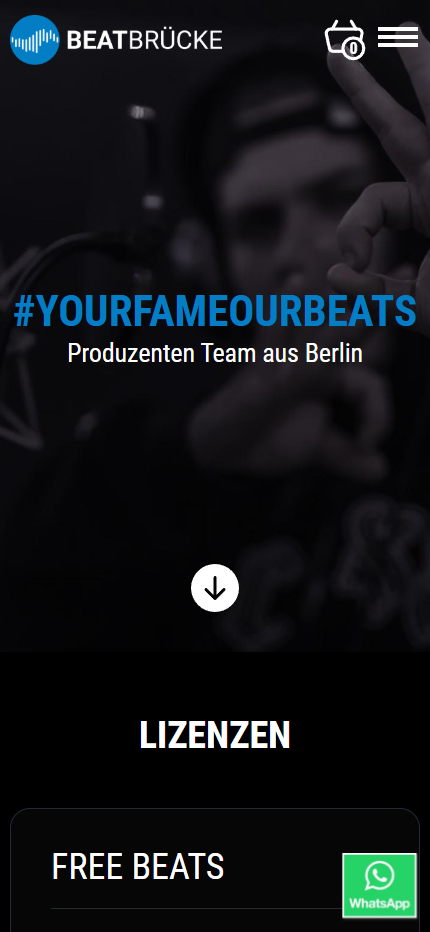 Beatbrücke Hero Mobile