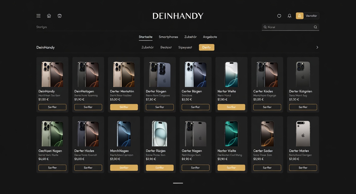 DEINHANDY Shop – Übersicht der Smartphone-Angebote